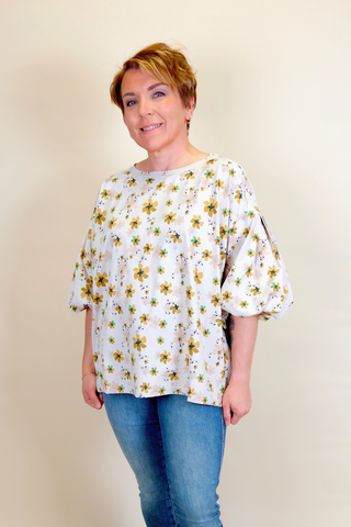 Seeking Sunshine Floral Top