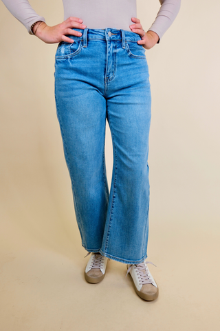 Stella High Rise Wide Led Jeans