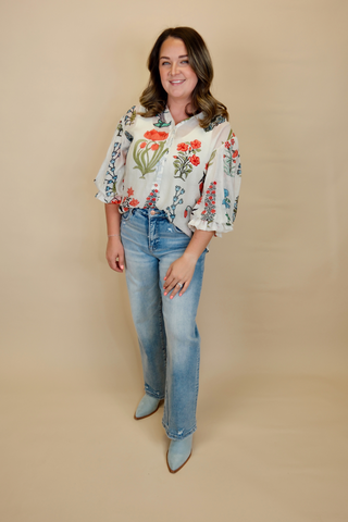 Tropical Gardens Blouse