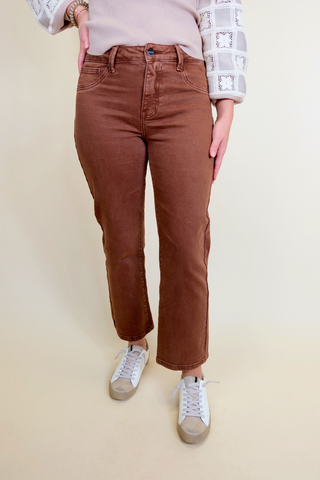 Espresso Mid Rise Jeans