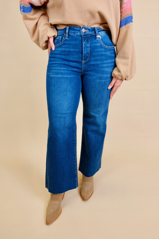 Leah High Rise Cropped Jeans