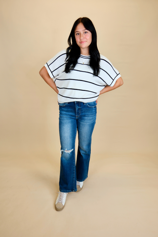 Casual Chic Striped Top