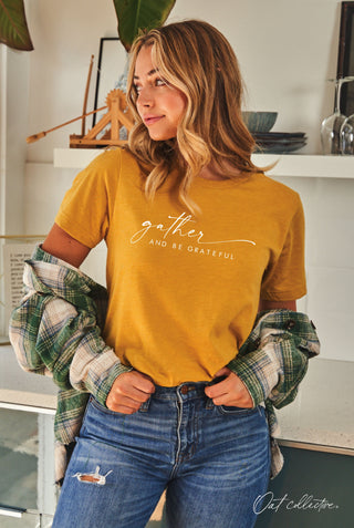 Gather & Be Grateful Graphic Tee