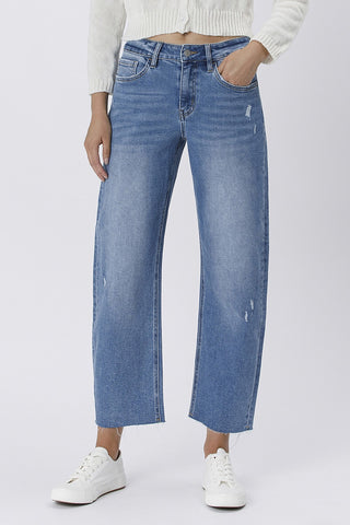 Shay High Rise Barrell Jeans