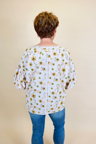 Seeking Sunshine Floral Top