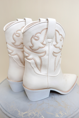 Claire Boots - Off White