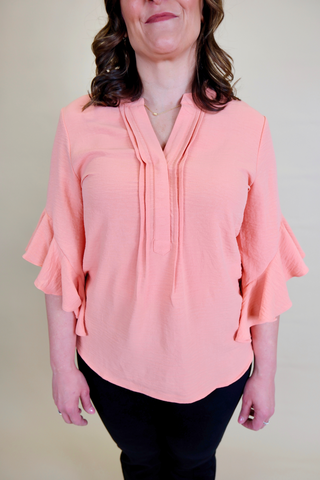 Georgia Peach Blouse