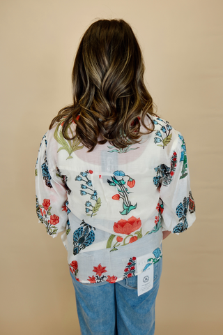 Tropical Gardens Blouse