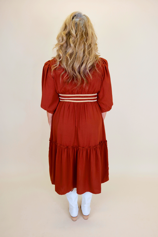 Holiday Social Midi Dress