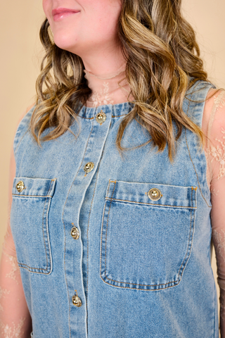 The Sofia Denim Dress