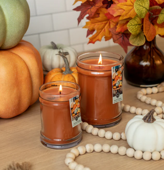 8.8 oz Small Jar Candle - Harvest Pumpkin